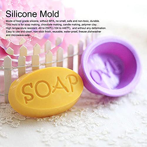 25PCS Stampi per sapone fatti in casa, stampo per