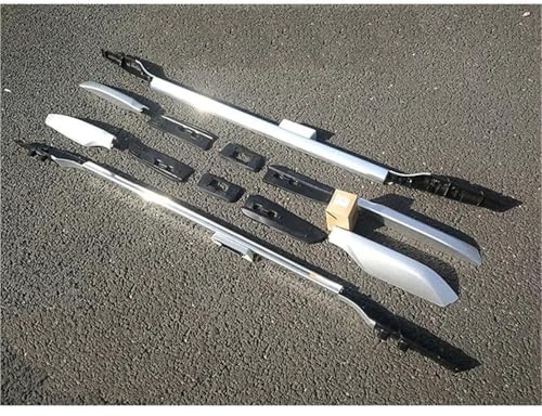 Barres de toit pour Land Cruiser Prado LC150 finition chrome argenté haut de gamme