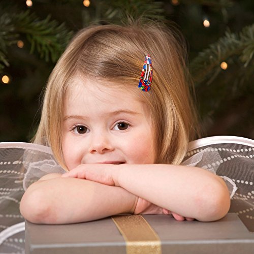 100Pcs 2 Inch Hair Clips No Slip Metal Hair Clips Snap Barrettes For Girls Toddlers Kids Women Accessories 20 Colors (Assorted Color) #TOP5