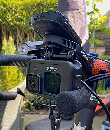 Bicycle Combo Mount Adapter,Computer Bracket Camera Adapter For Garmin Edge 200 500 510 520 800 810 820 1000,Compatible With Gopro Sport Action Camera And Bryton Mount #TOP4