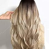 [Material de la peluca] Fibra sintética, está hecha de alambre de alta temperatura, se siente y se ve como un cabello real