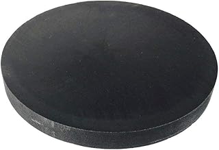 OTOOLWORLD 99.9% Purity Graphite Ingot Block EDM Graphite Plate Milling Surface (100MMx10MM)