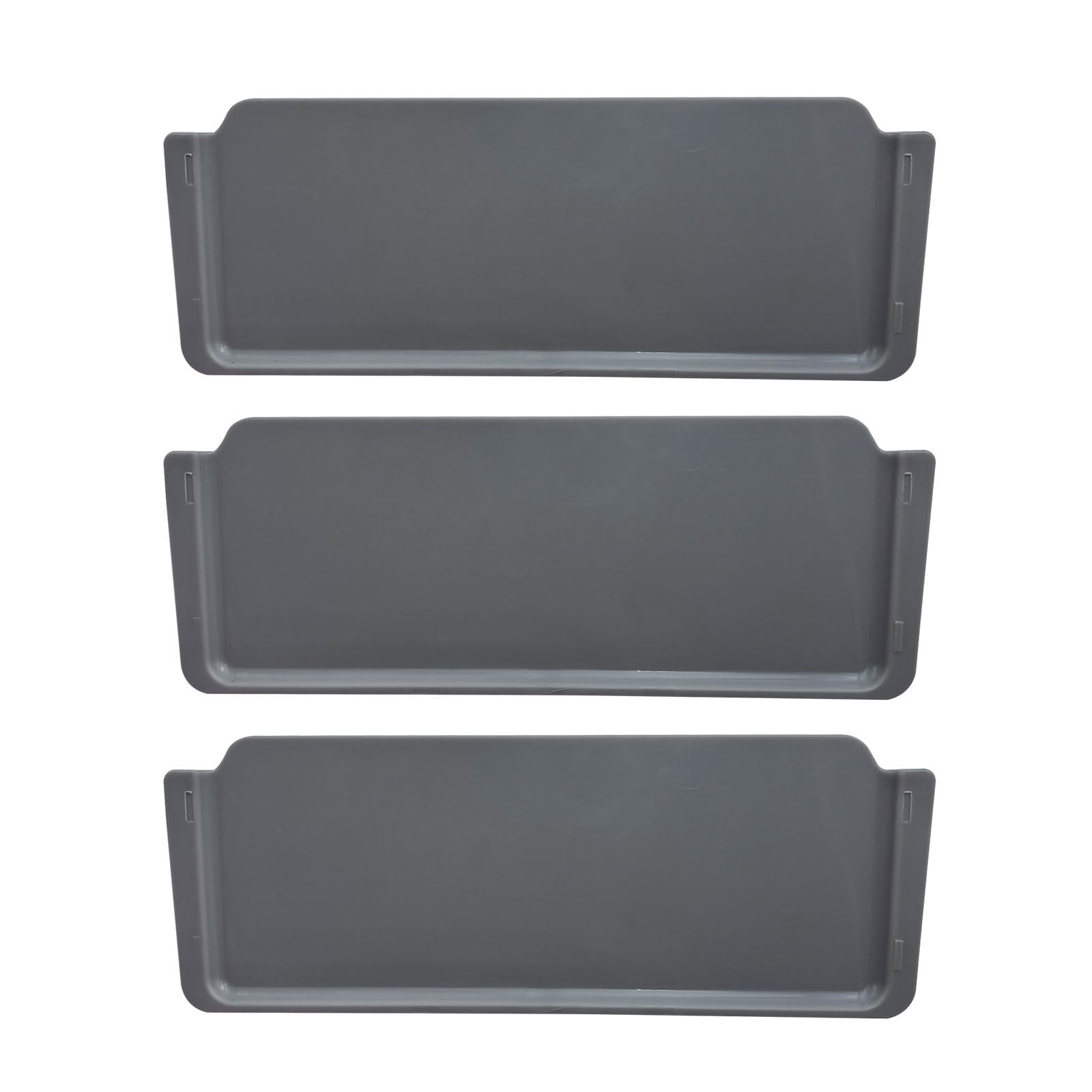 hogtnd 1/3 Pieces Removable Lunch Divider Food Safes Tray Food Grade Lunch Boxes Insert Practical Large Boxes Dishwasher Safe