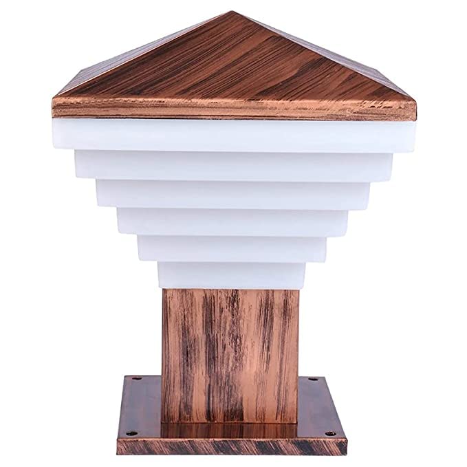 BECRAFT Antique Gate Light for Home Gate Outdoor Fixture Exterior Entrance Waterproof Gate/Garden/Pillar/Modern Design Home Decoration Unbreakable PVC (Pack of 1)-image-21