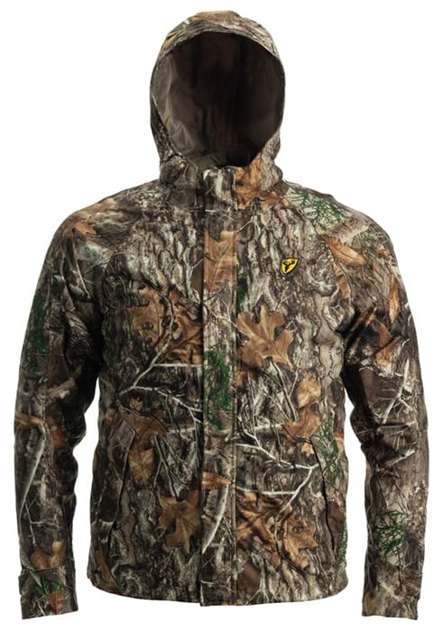 SCENTBLOCKER Drencher Waterproof Insulated 3-in-1 Camo Hunting Jacket for Men3