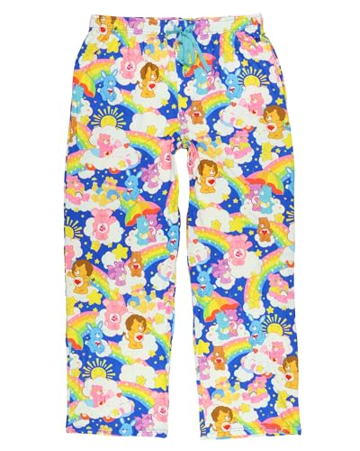 Care Bears Pajama Pants Adult Rainbow Cheer Swift Heart Rabbit Wish Share PJ Lounge Bottoms4
