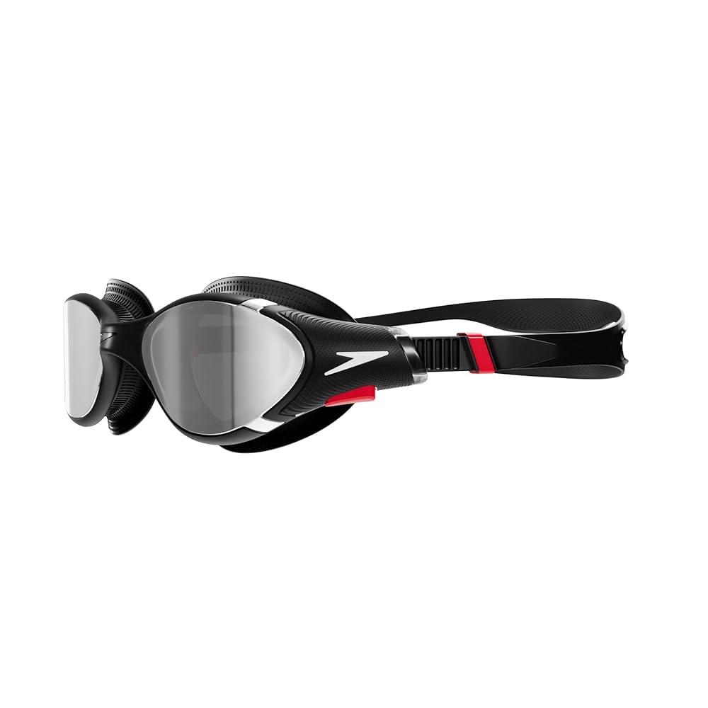 Speedo Unisex Adult Swim Goggle Biofuse 2.0 - Black/Chrome