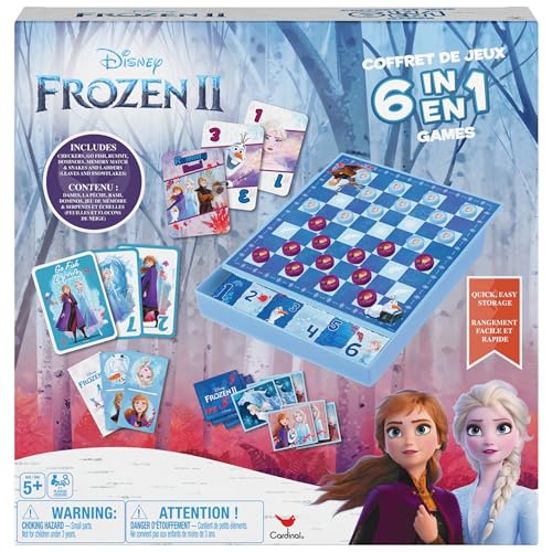 Disney Frozen 2 6-in-1 Game House for Kids and Families