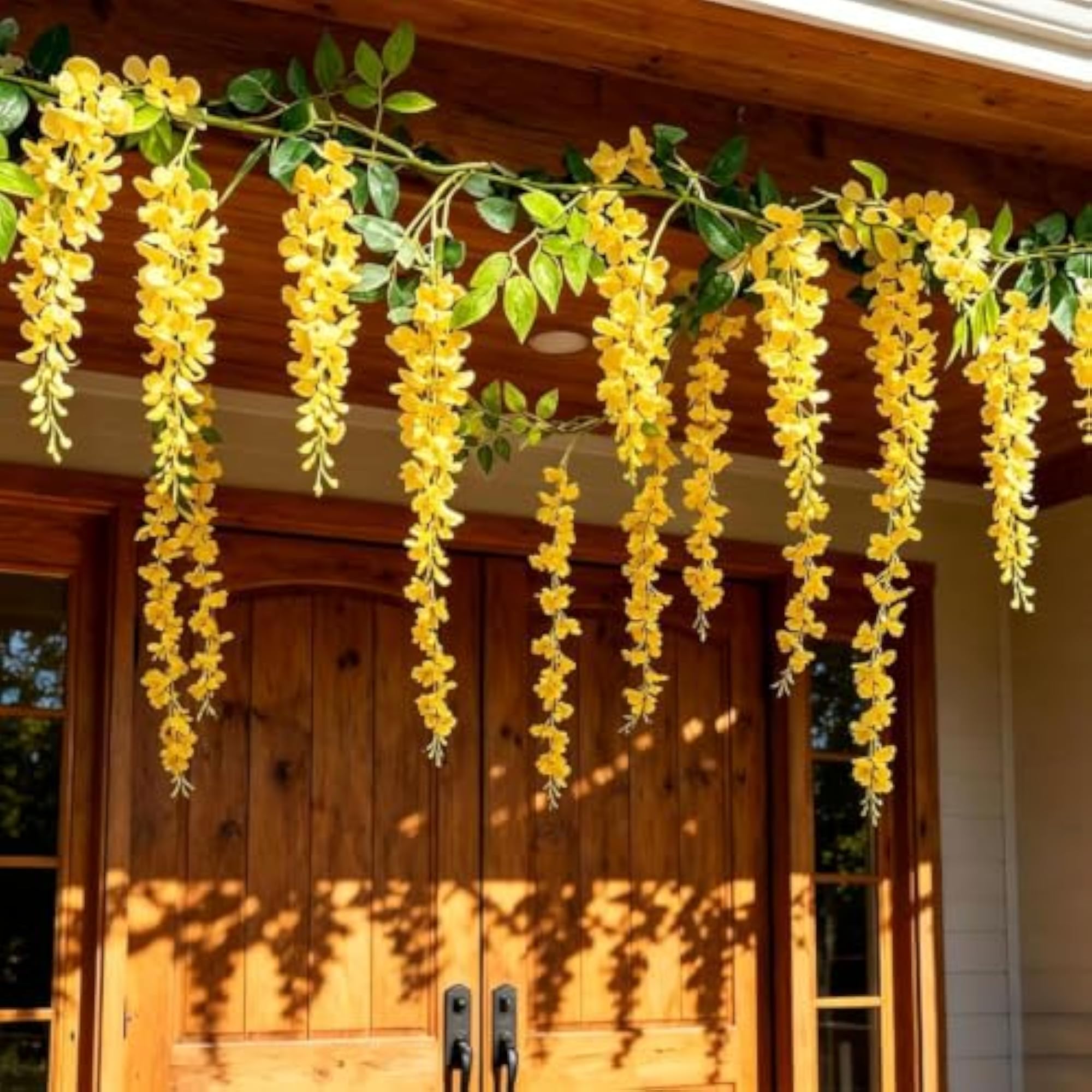 Artificial Wisteria Hanging Garland Flowers