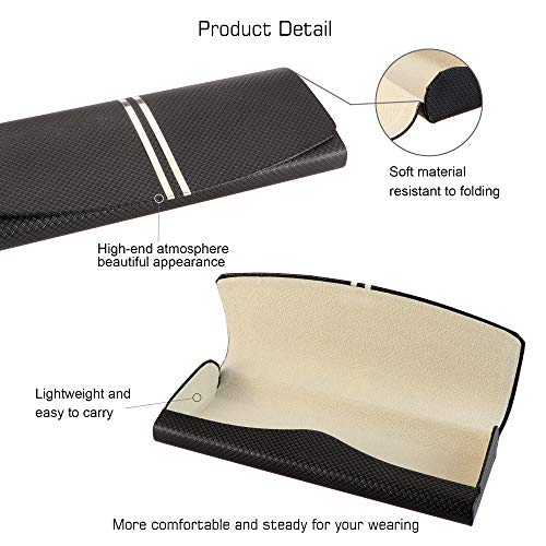 Image of VisionGlobal Hard Shell Eyeglass Case for Eyeglasses and Sunglasses for Men /Women and Kids