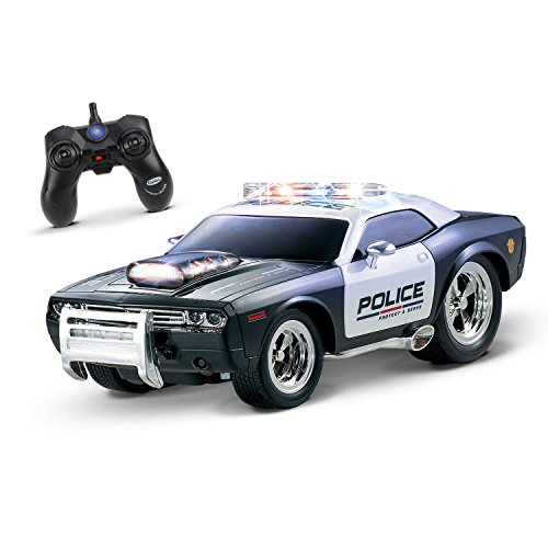 Kidirace Rechargeable Police Car Remote Control Toy for Kids, Hobby Rc Cars Toys, Lights & Siren, Birthday Gift Ideas for Boy Age 8-12 Years, Gifts for Boys & Girls Ages 3 4 5 6-8 9 10 11 12 Year Old