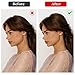 Homoyoyo 3pcs Hair Padding Hair Bumps for Volume Insert for Women Girls Beauty Styling Ballet Dance