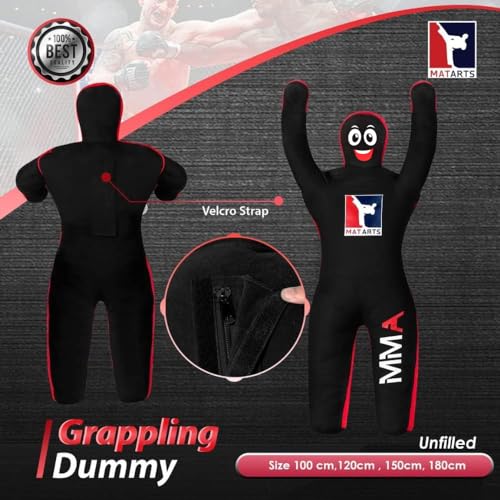 image for MatArts MMA Grappling Punching Dummy for Kids Combat Sports BJJ jiu Ji