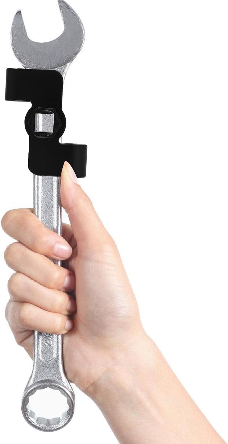 Wrench Extender Adapter Wrench Extension Tool for 1/2 Inch 21mm Drive Carbon Steel with Versatility and Flexibility, for Working on Cars and Fixing Things the House the House