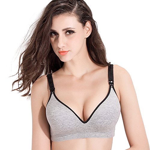 ZUMIY® Sujetador de Maternidad sin Costura Suave de la Lactancia de Las Mujeres para el Embarazo