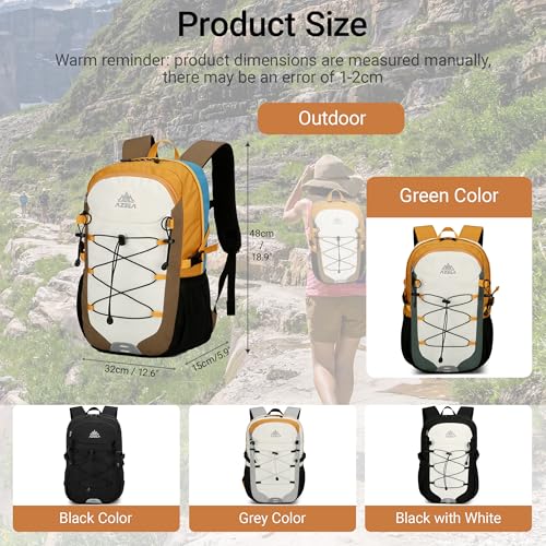 Mochila ligera 25L resistente al agua para ciclismo y senderismo miniatura 2