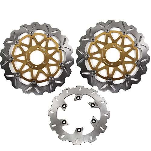 Disques de frein avant arrière Arashi pour DUCATI GT1000 2006-2010 coloris or