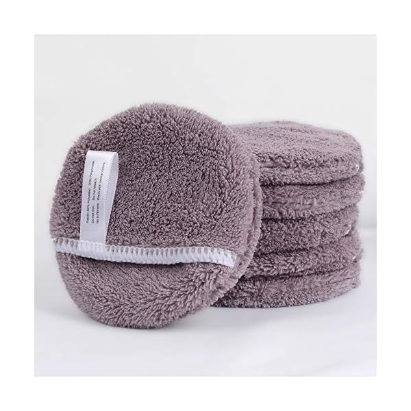 SUNLAND-Reusable-Makeup-Remover-Pads-for-FaceEyes-Lips-Microfiber-Face-Cleansing-Gloves-Washable-Makeup-Remover-Cloth-with-Laundry-Bag-Rounds-Pads SUNLAND Reusable Makeup Remover Pads for Face,Eyes,Lips Microfiber Face Cleansing Gloves Washable Makeup Remover Cloth with Laundry Bag Rounds Pads