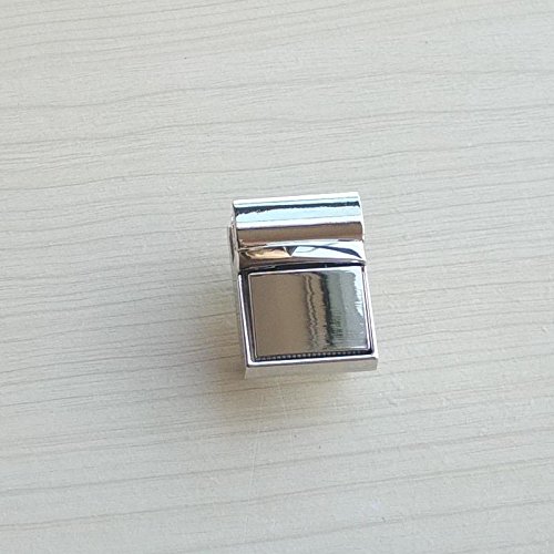 2 Sets ZI Closure Catch Tuck Lock For Leather Bag Case Clasp hangbag Purse Webbing Nylon Nickle