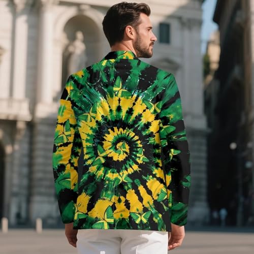 Patriotic Blazer Men Regular Fit Lined Button Blazer Jacket2