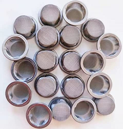 20 Pack Stainless Steel Pipe Screens 1/2 inch Metal Bowl Screen for Pipes - Image 4