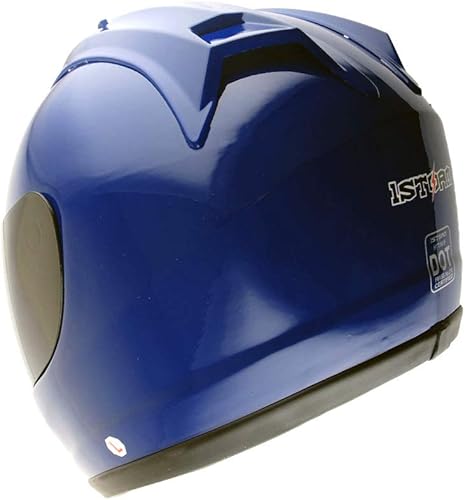 Miniatura 6 de 1Storm Nuevo Casco de Motocicleta de Cara Completa JH901 Negro Mate + Un Escudo Transparente Adicional JH901