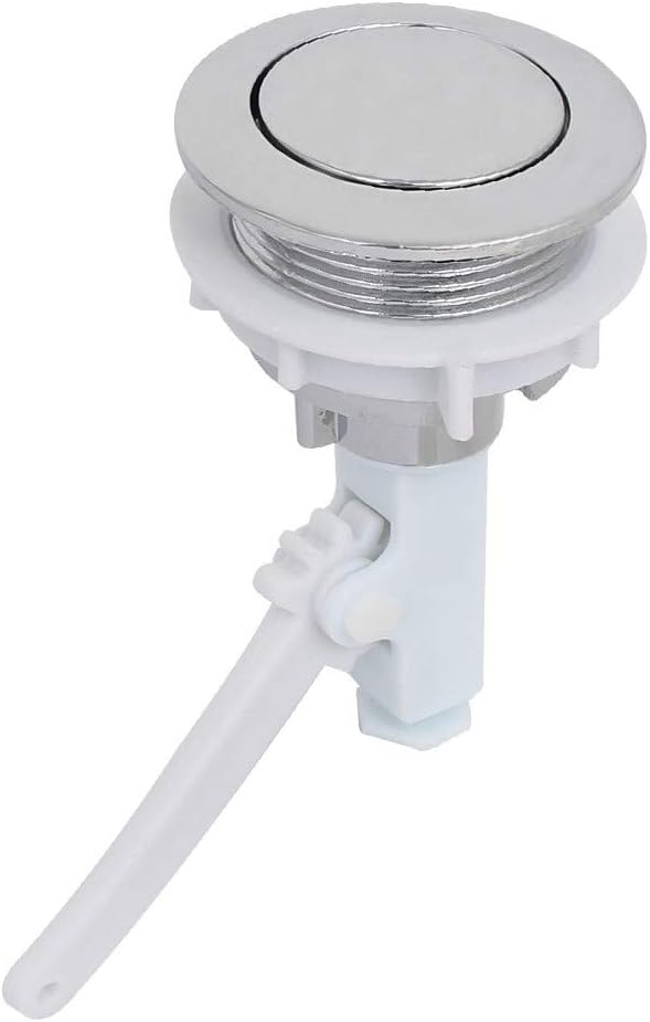 New Lon0167 48mm Diameter Featured Round Head ABS reliable efficacy Flush Toilet Push Button for 34mm-44mm Dia Hole(id:df5 3c 9e b5a)