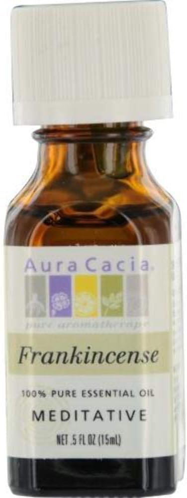 Aura Cacia Frankincense Essential Oil 0.5 oz