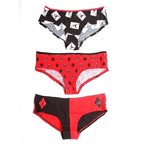 DC Comics Harley Quinn Panty 3-Pack