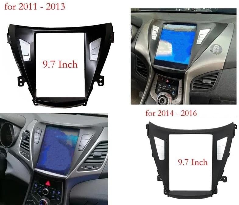 に適合する ヒュンダイ エラントラ 2011 2012 2013 2014 2015 2016 カーフレームフェイシアアダプター ア