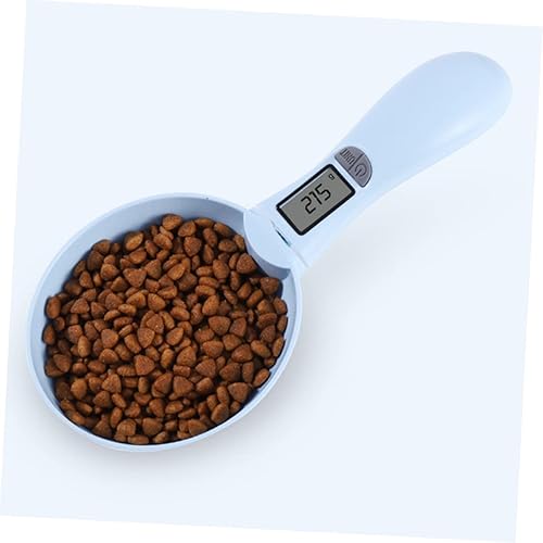 Miniatura 6 de MARMERDO Cuchara de pesaje de comida para perros Taza de medición digital de alimentos para mascotas Tazas medidoras de alimentos para mascotas