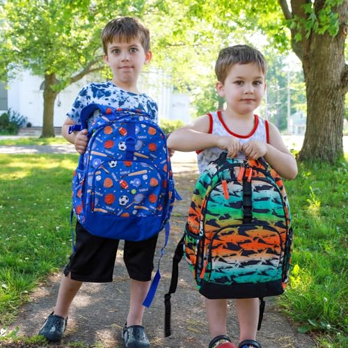 Choco Mocha Lightning Backpack for Boys, Kids Backpack for Boys Ages 4-6, Kindergarten Preschool Bookbag Boy 15 inch, Blue2