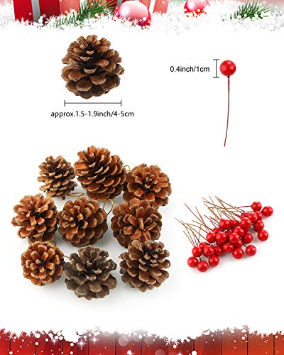 image for Auihiay 54 Feet Christmas Garland Indoor Green Wreath with 33 Feet 100
