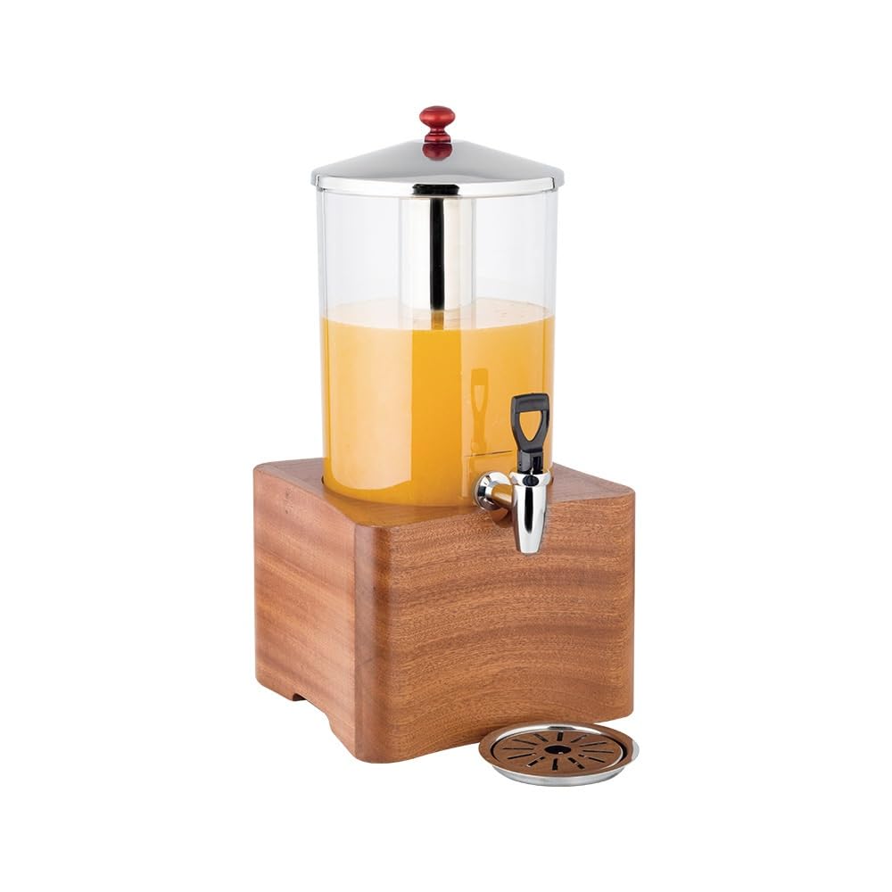 ASerZenith Juice Dispenser 2Pcs Drink Dispenser With Spigot Beverage Dispenser With Stand Perfect For Parties & Weddings Pitcher For Lemonade Ice Chamber(Pc)