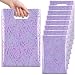 Saypacck 20 Pcs Kpop Theme Goodie Bags Purple Lightning Crack Print Favors Gift Bags with Handles for Anime Korean Kpop Birthday Party Decoration