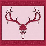Buck Deer Head Stencil - Reusable&Durable