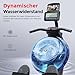 Sunny Health & Fitness Elite Wasser-Rudergerät mit Vertikalem Wassertank und Hoher Dynamischer Widerstandskraft, Gelenkschonendes Ganzkörpertraining Sowie Optionale Kostenlose SunnyFit-App-Anbindung