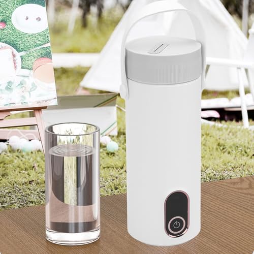 Tetera eléctrica portátil acero inoxidable 350ml miniatura 4