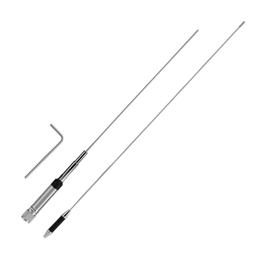 NL-770R 144 / 430MHz de Banda Dual UHF/VHF de Antena de Radio de Coche de Alta Ganancia