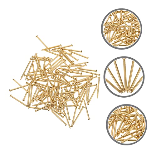 2030Pcs Clavos de Cabeza Redonda de Cobre para Fabricación de Muebles y Carpintería miniatura 7