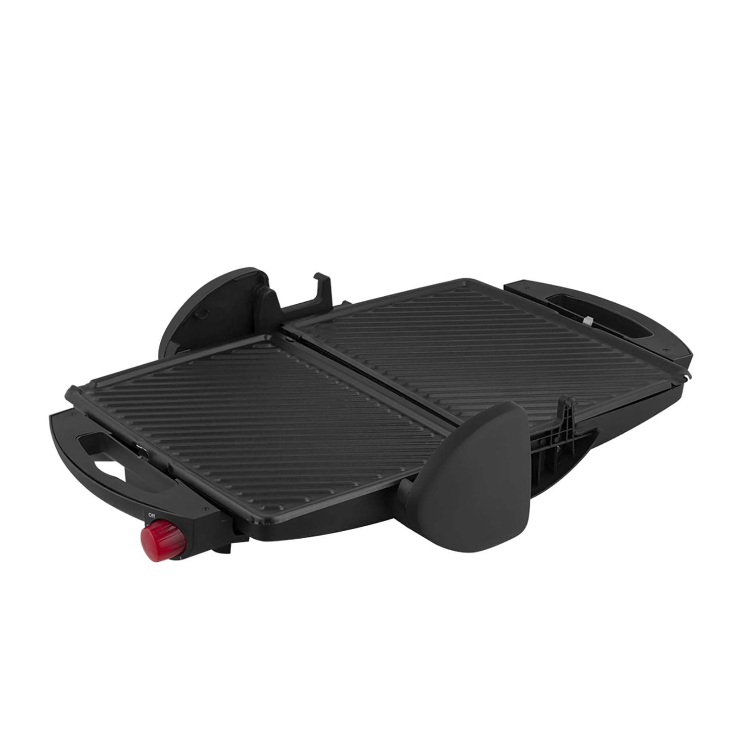 BB2109 Bistecchiera 3 in 1 Pyramidea - Termostato regolabile 2000 Watt Nera