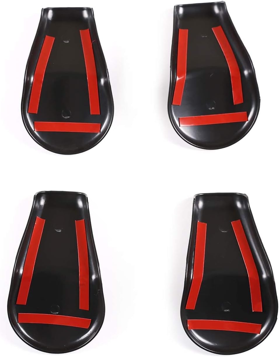 for Toyota Tundra 2014-2021 Black ABS Plastic Anti-dust Seat Bracket Fixing Bolts Cover Trims