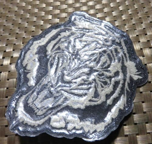 Image of Embroidered Patch, Black Base Hot Fix Glue Embroidery Cloth Paste Iron-on Patch DIY Clothes Sticker Trim Embellishments Applique (Tiger)