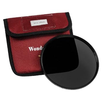 Fotodiox Pro 145mm Neutral Density 16 (4-Stop) Filter - Pro1 Multi-Coated ND16 Filter (Works with WonderPana 145 & 66 Systems)