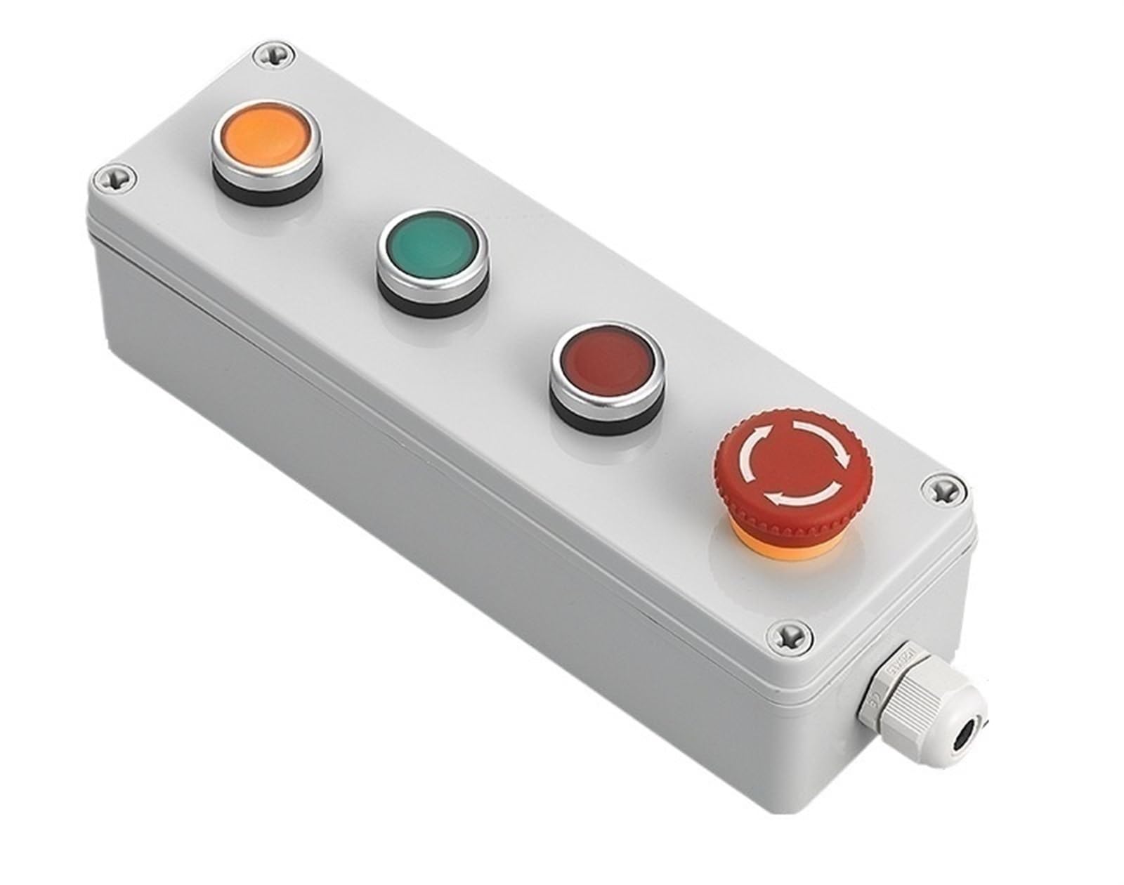 Boîtier de commutation à boutons GUMMMY pour commande moteur 4-02 - 8