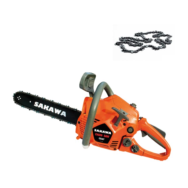 SAKAWA Motosierra Gasolina 38cc 16" + Cadena