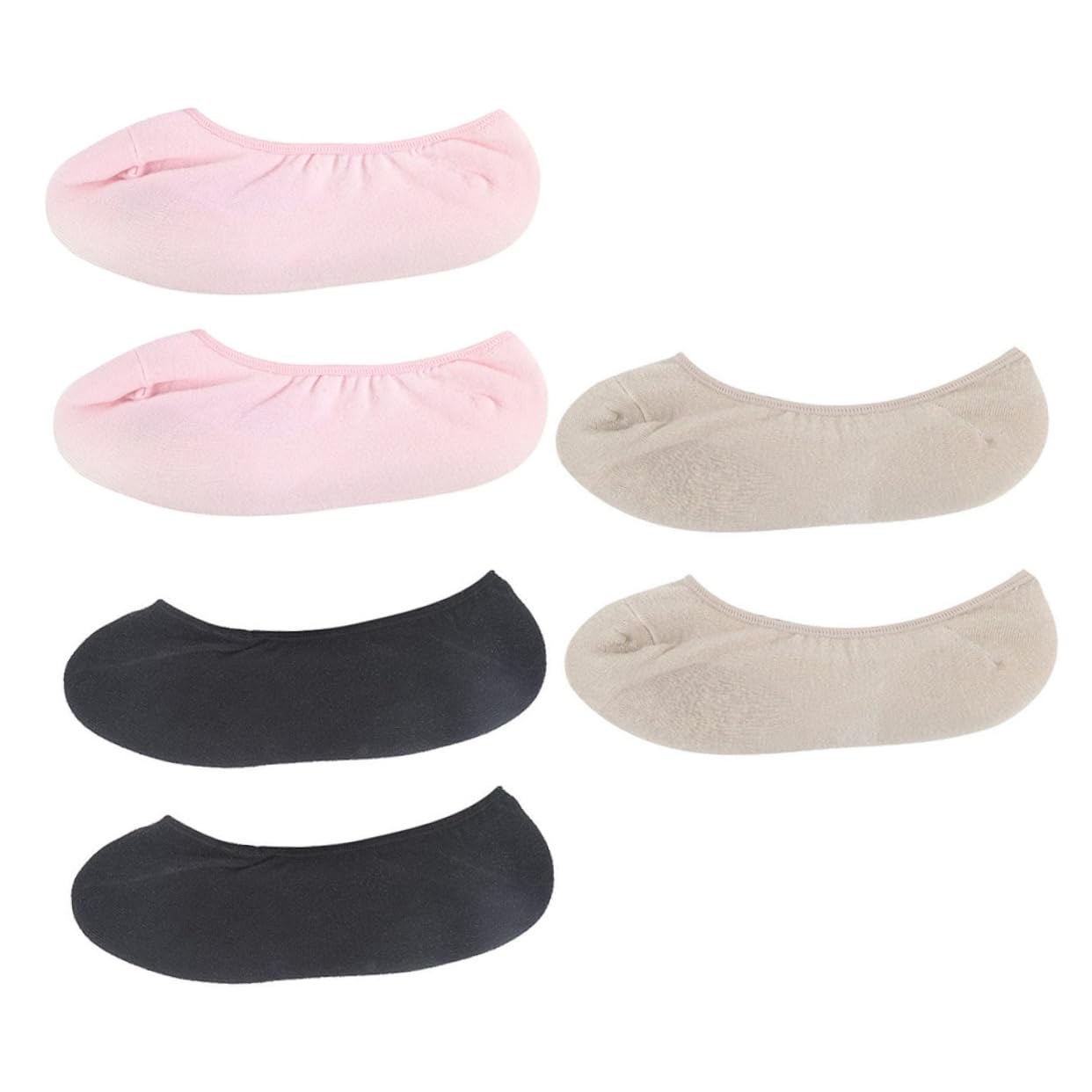 minkissy Moisturizing Gel Socks Gel Infused Crew Socks for Foot Care Low Cut Design Soft Comfort Foot Crack Prevention