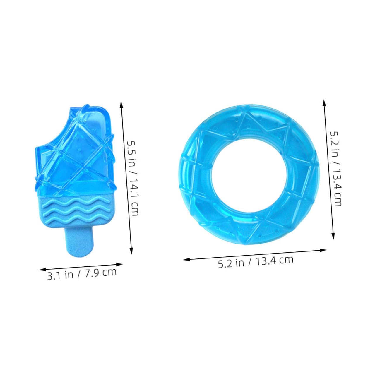 Supvox 5sets Gefrierbares Zahnungsspielzeug Für Welpen Haustier Kühlung Kauspielzeug Hundespielzeug 2 Stücke * 5