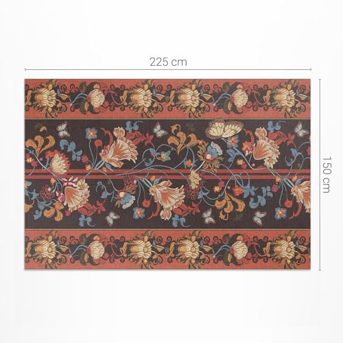 Tapis de balcon en PVC imperméable pour coin fleurs
