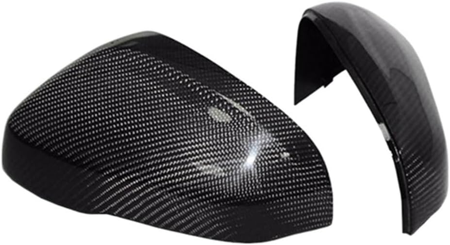 車用カーボンファイバーサイドリアビューミラーカバートリム S60 S60L S80L V40 2014-2019対応